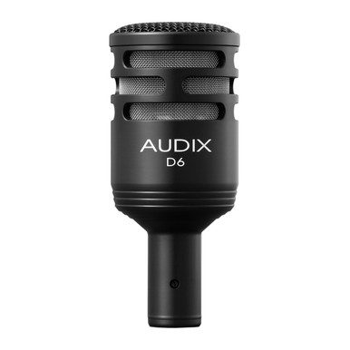 Audix D6 Cardioid Dynamic Kick Drum Microphone - Ted Brown Music