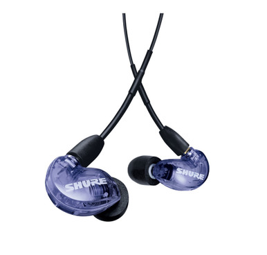 Shure SE215SPE-PL Professional Sound Isolating Earphones - Purple