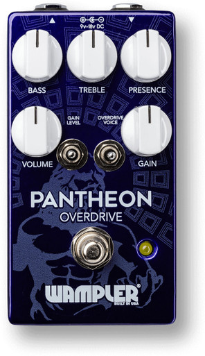 Wampler Pantheon British Blues Distortion Effect Pedal - Ted Brown