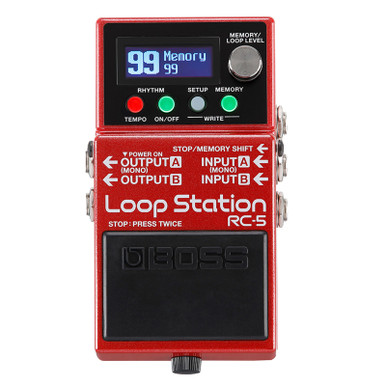 BOSS RC-5 Loop Station Looper/Recording Pedal - Ted Brown Music