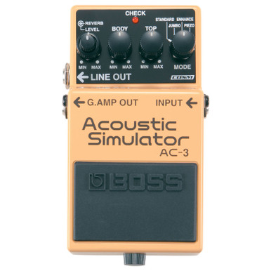 配信機器・PA機器・レコーディング機器 BOSS AC-3 Acoustic Simulator BOSS AC-3 Acoustic Simulator Pedal - Ted Brown Music Company