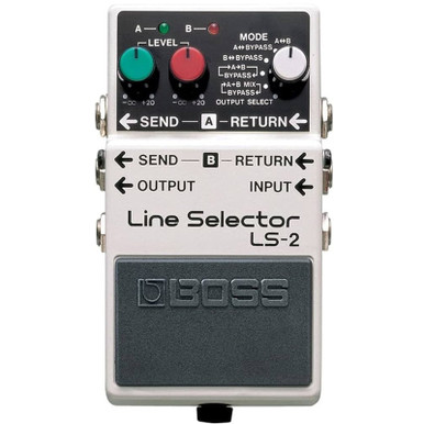 BOSS LS-2 Line Selector Pedal - Ted Brown Music Company