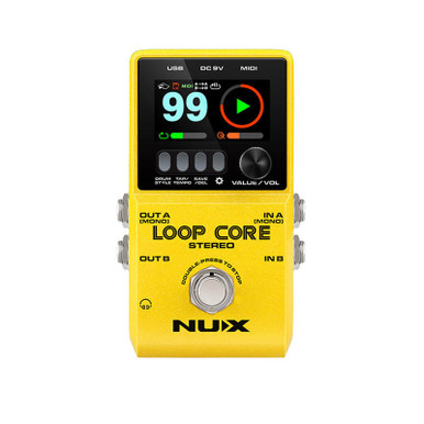 NUX Loop Core Stereo Looper Pedal - Ted Brown Music Company