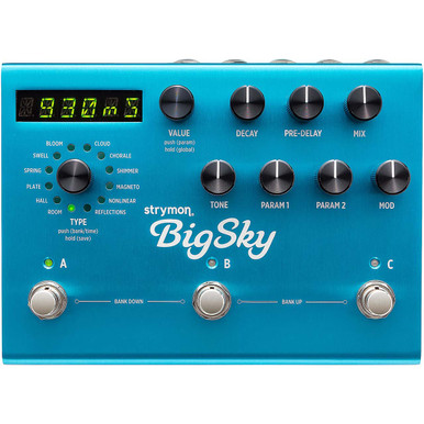 Strymon Big Sky Reverberator Effect Pedal - Ted Brown Music Company