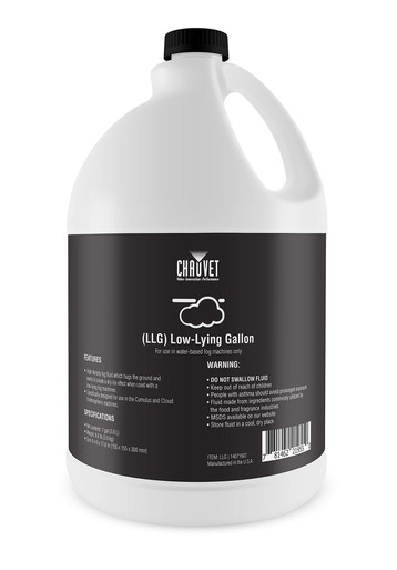 Chauvet DJ LLG Low-Lying Water-based Fog Fluid - 1 Gallon - Ted