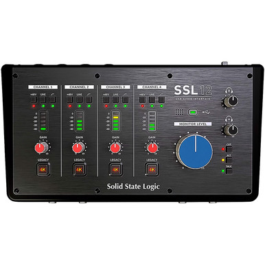 Solid State Logic SSL 12 USB Audio Interface - Ted Brown Music Company