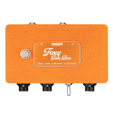 Warm Audio Foxy Tone Box Fuzz Pedal - Orange - Ted Brown Music Company