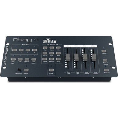 Chauvet DJ Obey 4 Compact DMX Lighting Controller for LED Wash