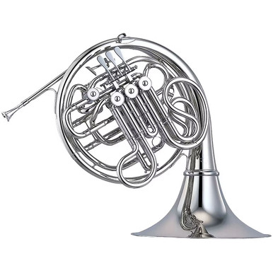 Yamaha YHR-668NDII Professional Nickel Silver Double French Horn