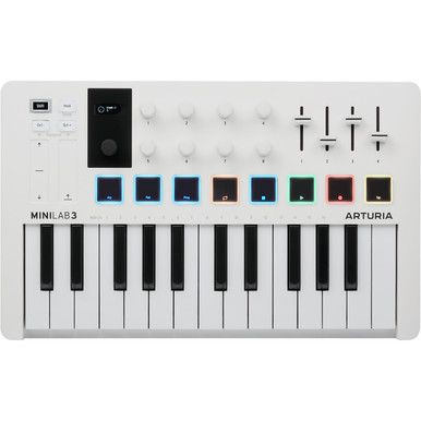 ARTURIA MiniLab 3 MIDIキーボード Arturia MiniLab 3 Universal 25-Key MIDI Keyboard Controller - Ted