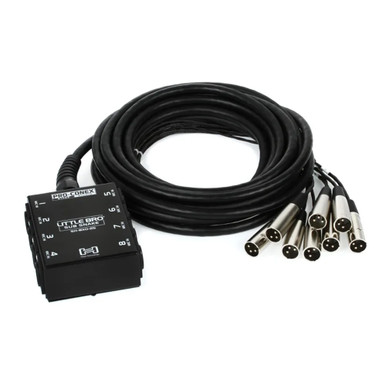 Hosa SH-8X0-25 25-foot Little Bro 8-Channel Sub Snake - Ted Brown