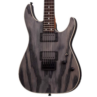 Schecter C-1 Standard Electric Guitar - Charcoal Satin - Ted Brown