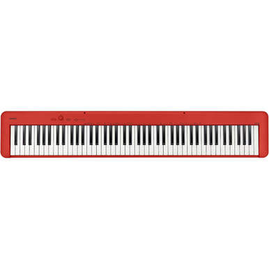 Casio CDP-S160 88-Key Compact Digital Piano - Red - Ted Brown