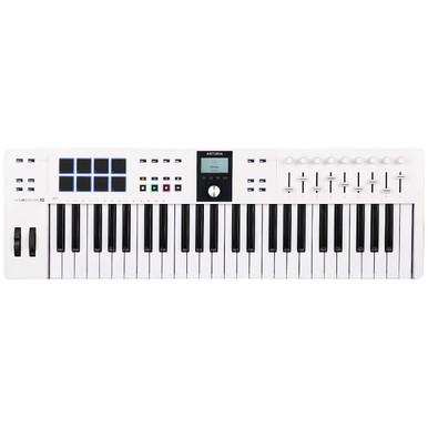 DTM・DAW Arturia /KeyLab Essential 49 MK3 White Arturia KeyLab Essential mk3 49-Key Keyboard MIDI Controller
