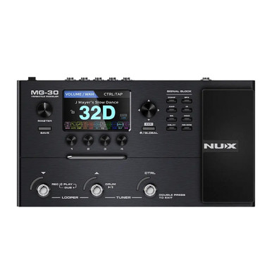 NUX MG-30 Deluxe Micro Guitar Processor - Ted Brown Music Company