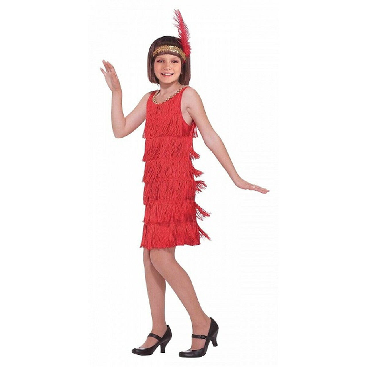 roaring 20s red dress