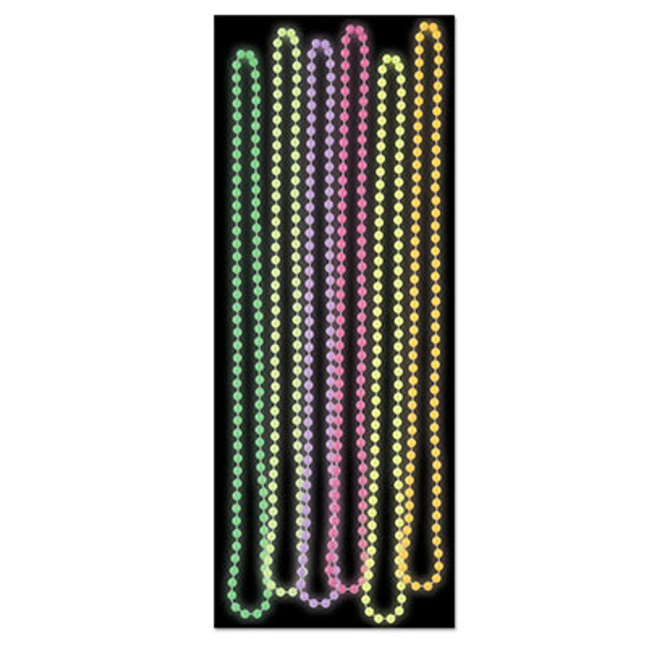 glow bead necklaces