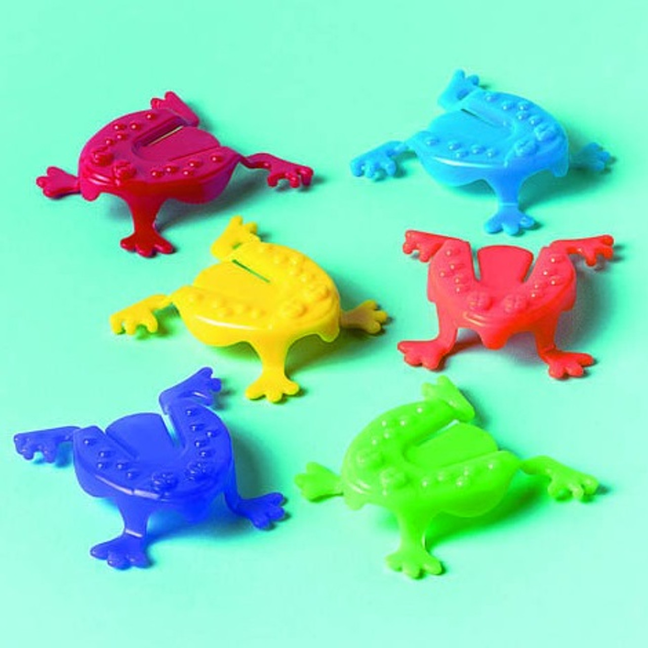 Plastic Jumping Frog Favors - Party Time, Inc.