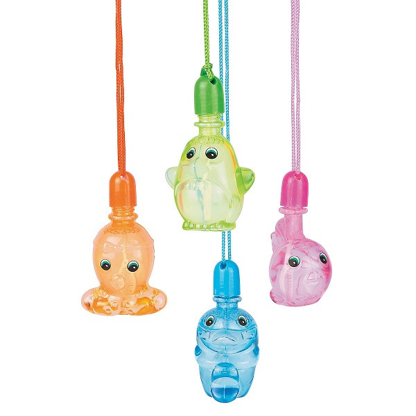 Mini Ocean Bubble Bottle Necklaces