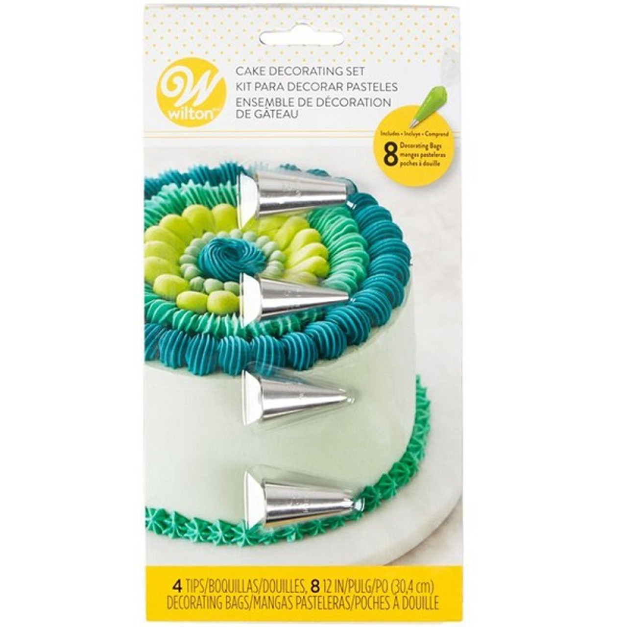 Wilton cake decorating tip clearance set