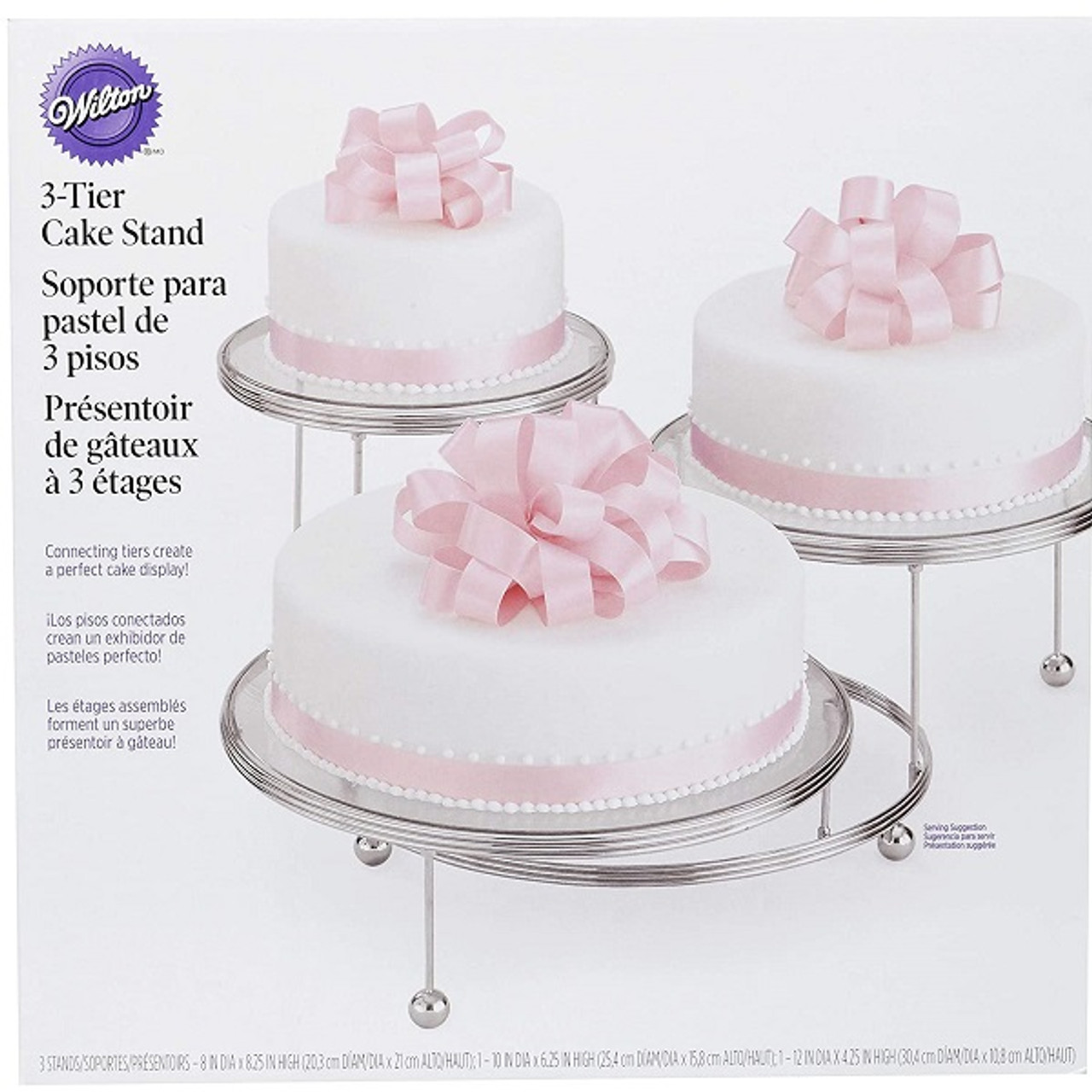 ROUND Cake Stand Acrylic Cake Stand Fillable Cake Stand - Etsy