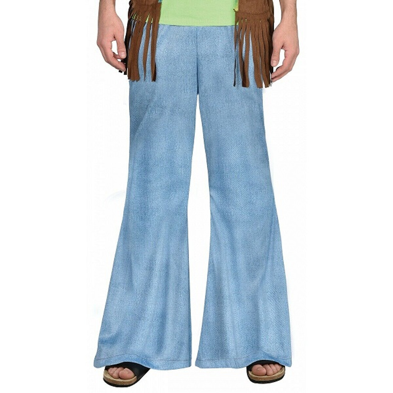 blue jean bell bottoms