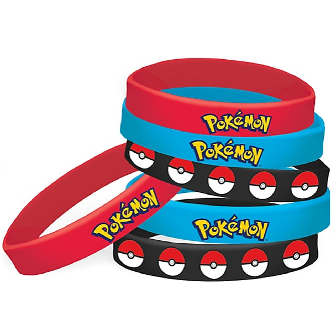 Pokemon Rubber Bracelets - Party Time, Inc.