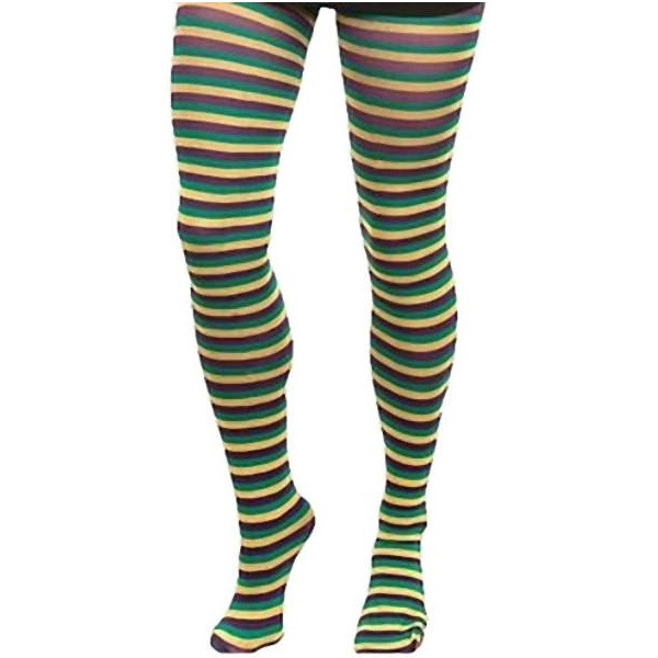 mardi gras tights