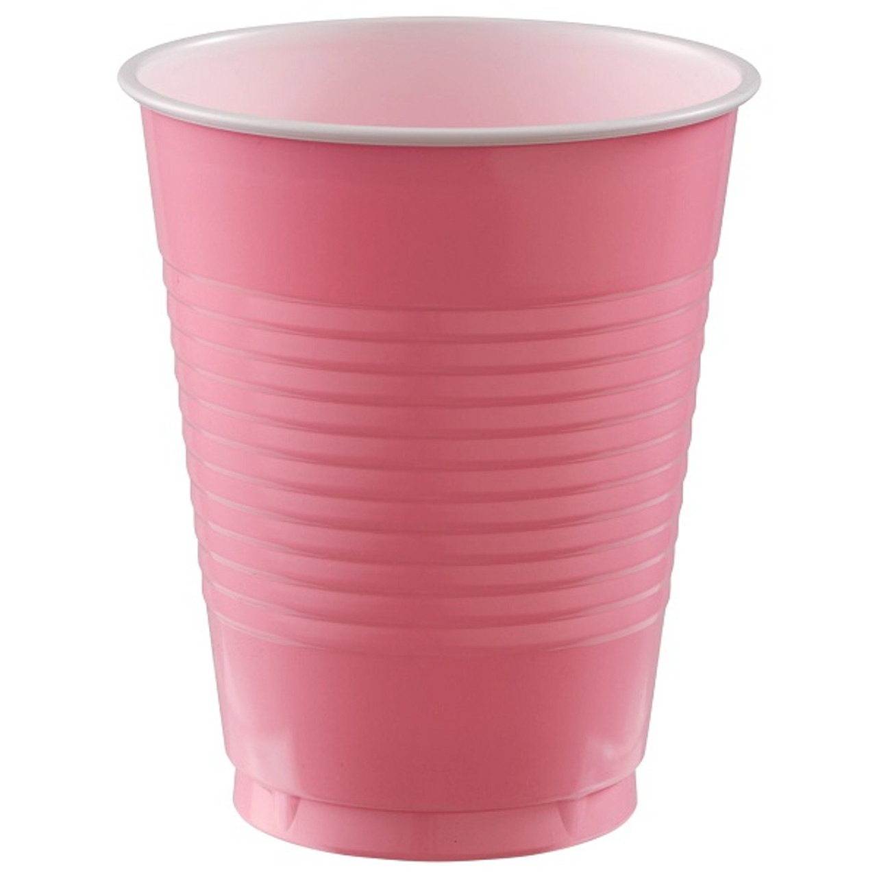 New Pink 18oz Plastic Cups