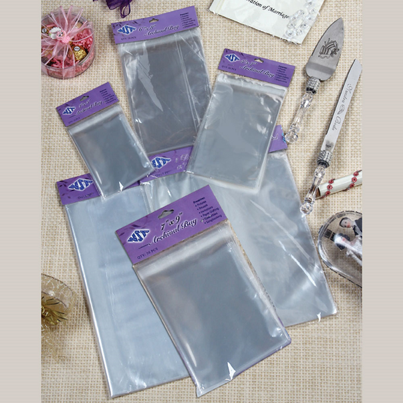 Transparent Archival Bags