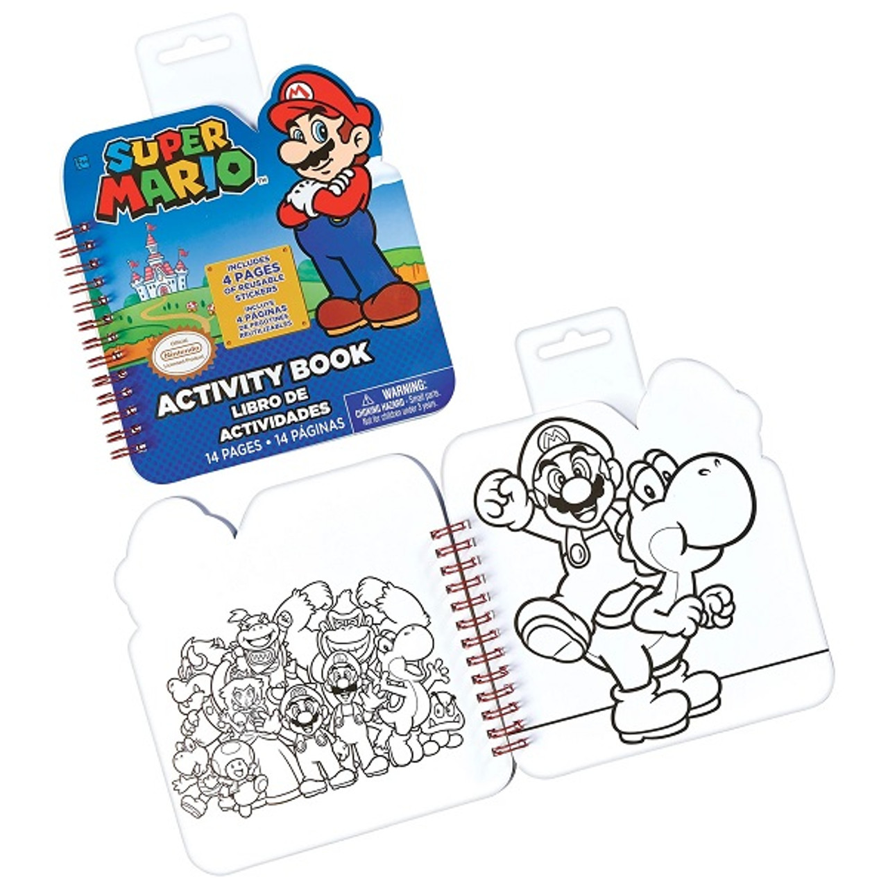 Super Mario Brothers Sticker Activity Book