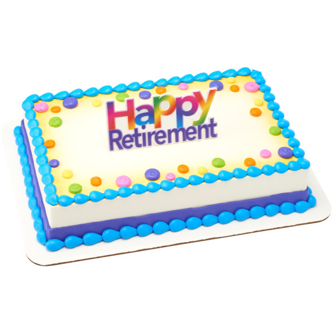 Beach Happy Retirement 225-A811 Cake Topper | JB Cookie Cutters