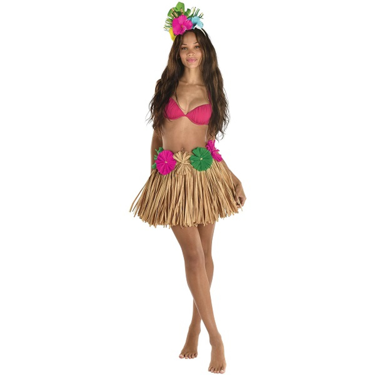 flower hula skirt