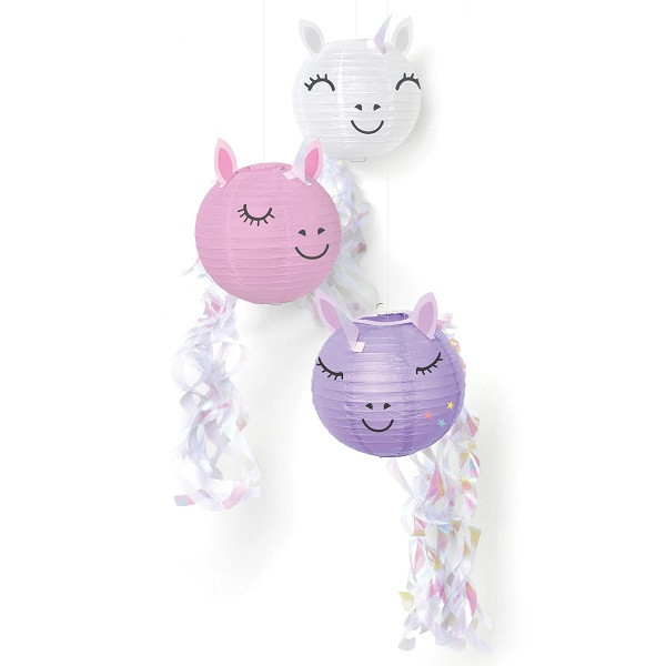 Enchanted Unicorn Lanterns - Party Time, Inc.
