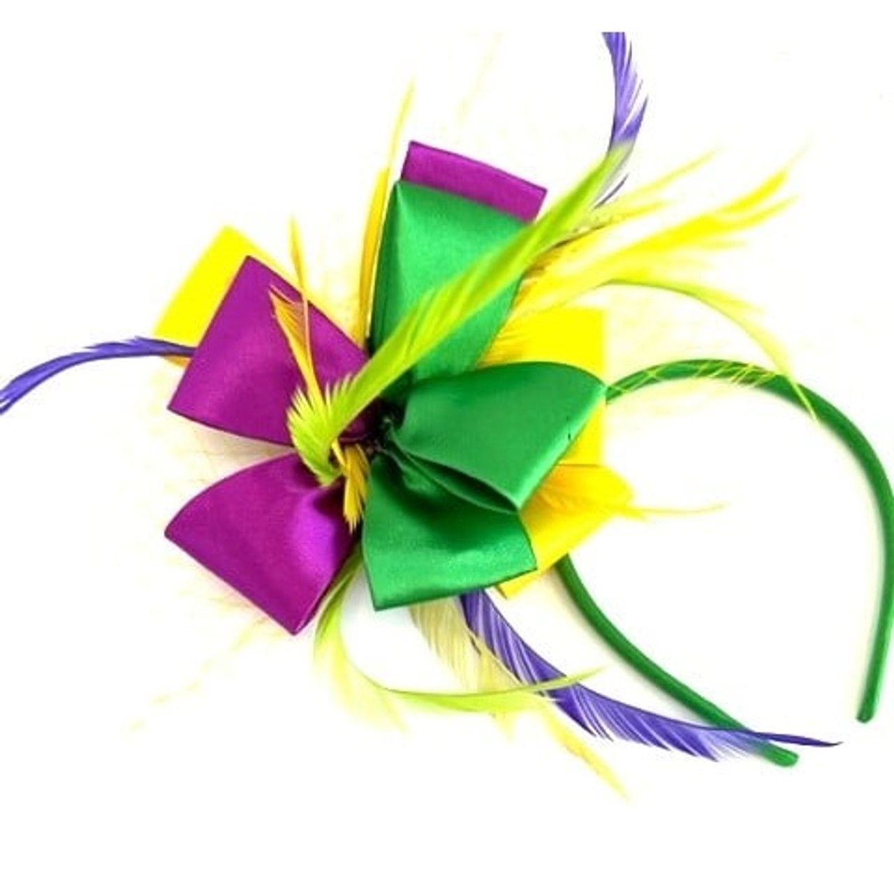 Mardi Gras Ribbon Headband - Party Time, Inc.