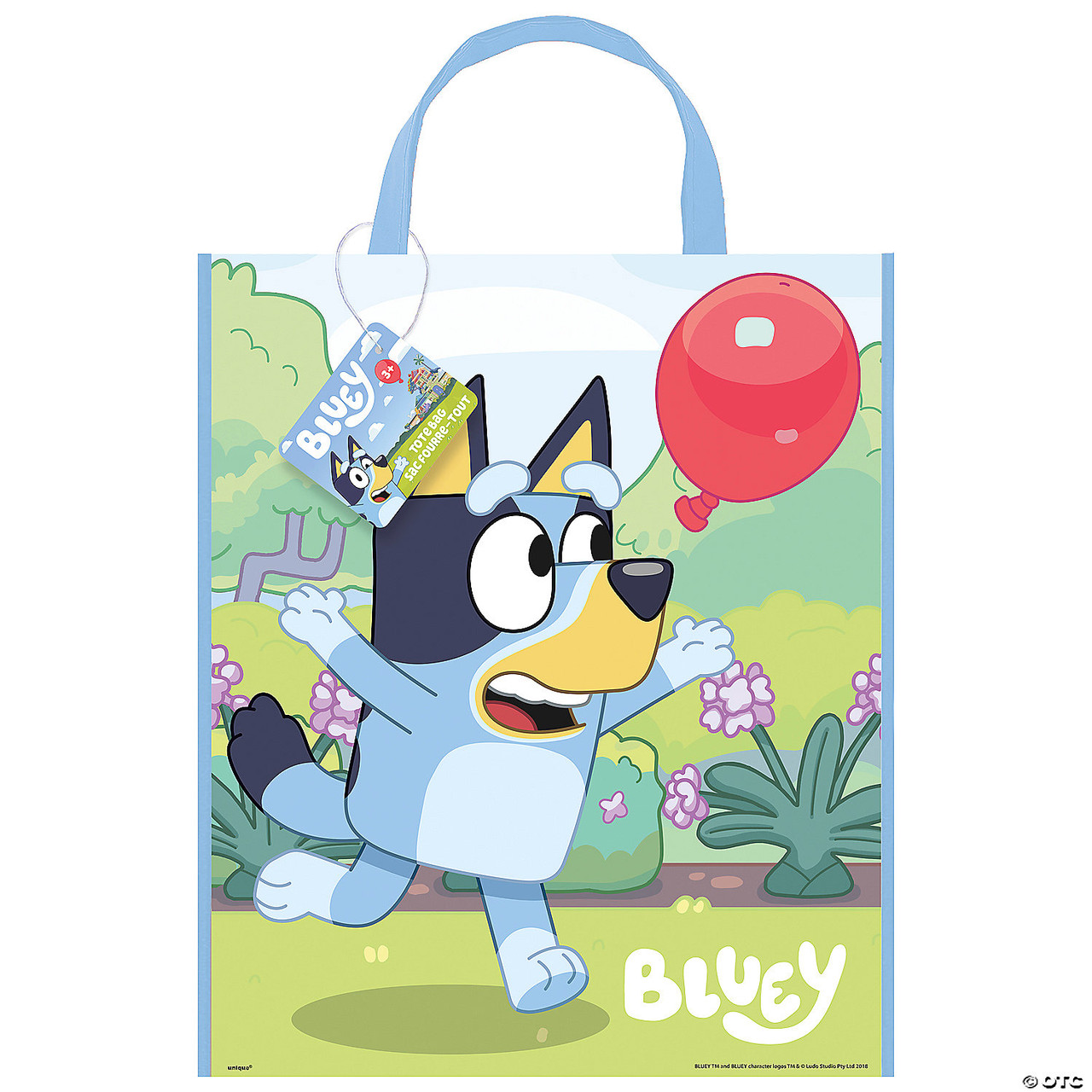 Bluey Plastic Tote Bag