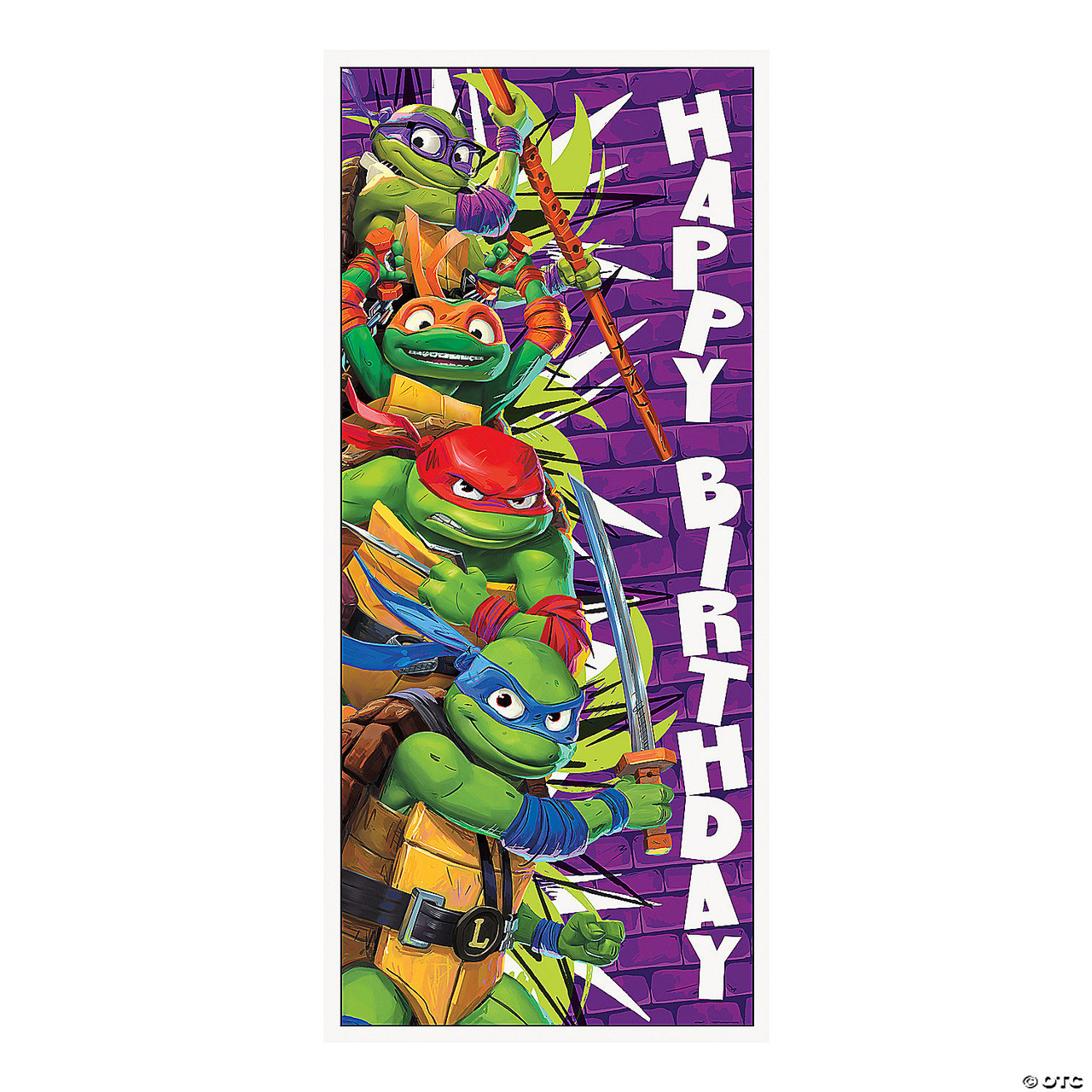 TMNT Mutant Mayhem Door Poster