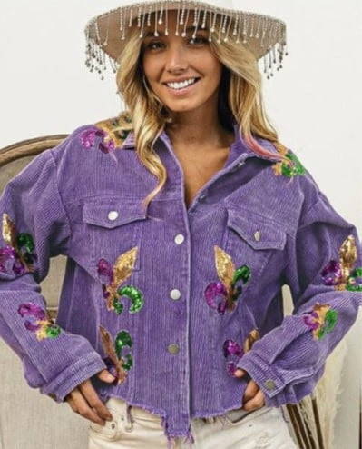 Harmony Jacket in Purple Coyote