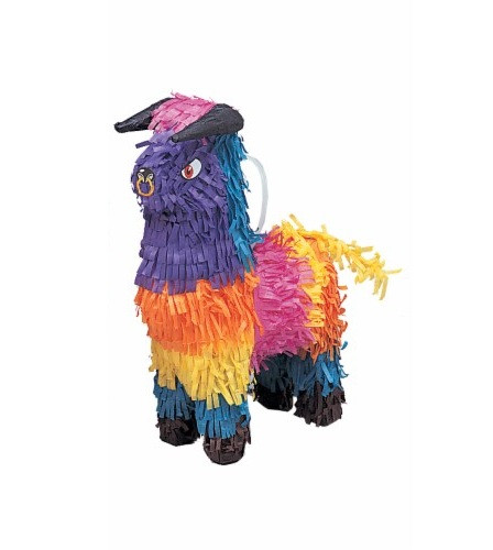 Mini Burro and Bull Pinata - Party Time, Inc.