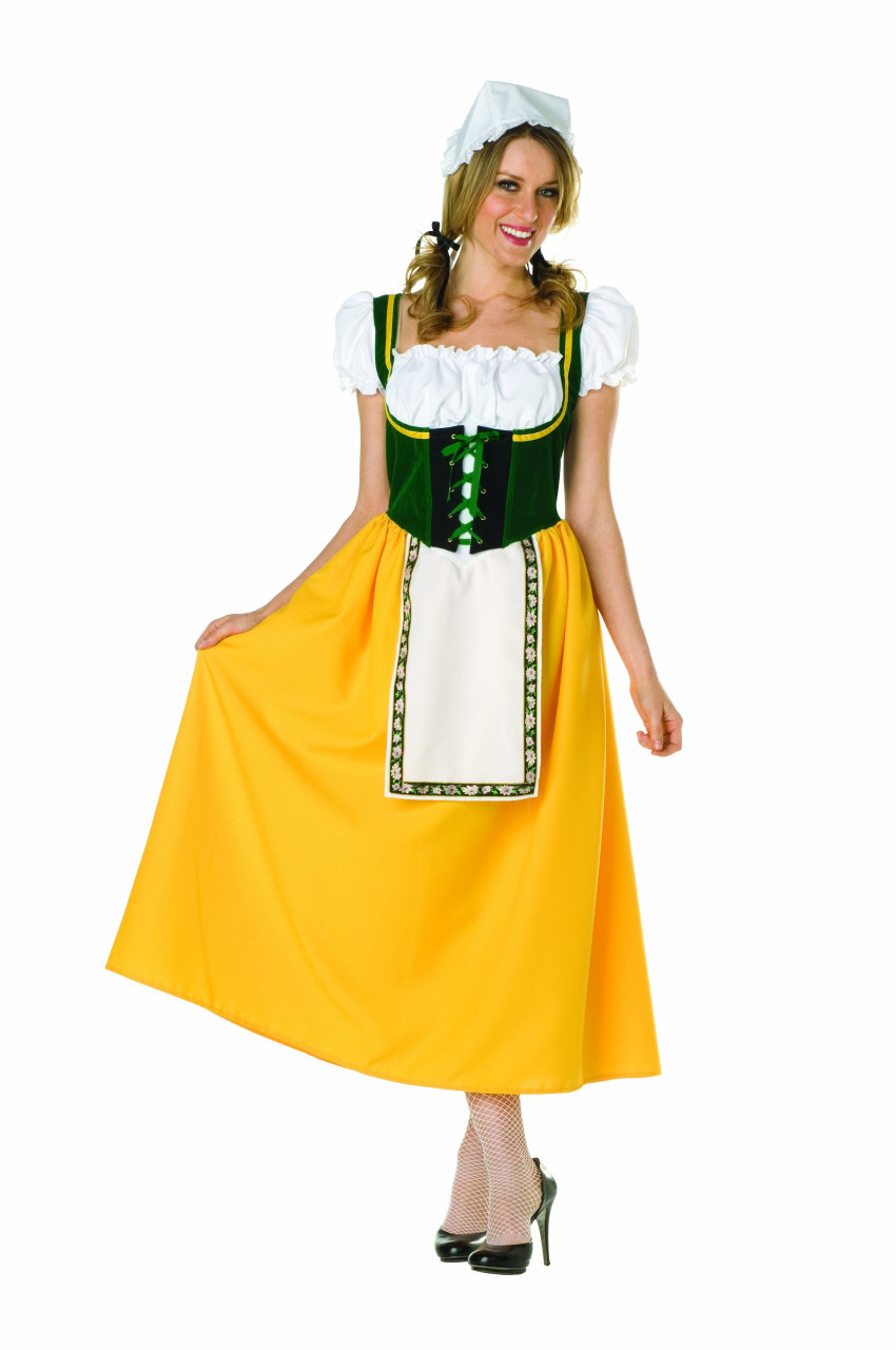 Adult Milk Maiden Costume