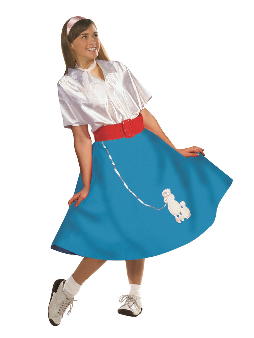 blue poodle dress Adult Skirt Plus 50s poodle skirt outfit