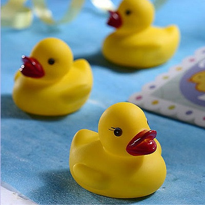 duck baby shower favors