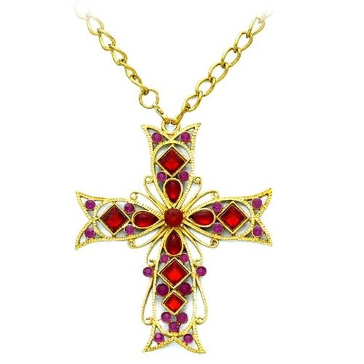 vampire cross necklace