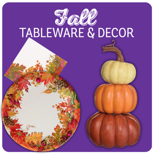 Fall Tableware & Decor