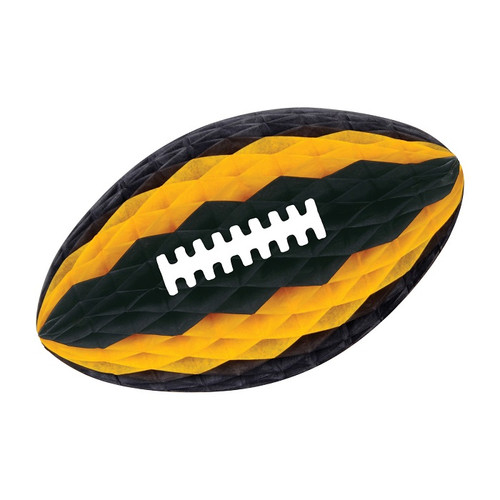 Black & Gold Tissue Football Black & Gold Tissue Football