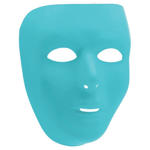 Turquoise Full Face Mask