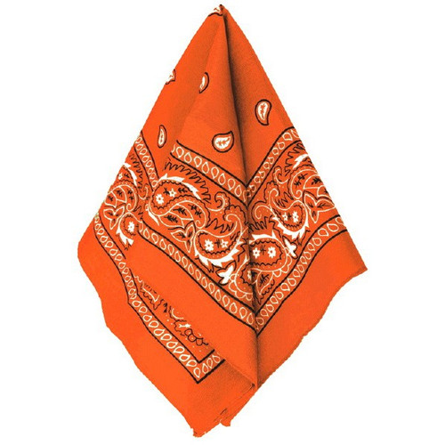 Neon Orange Spirit Bandana - Party Time, Inc.
