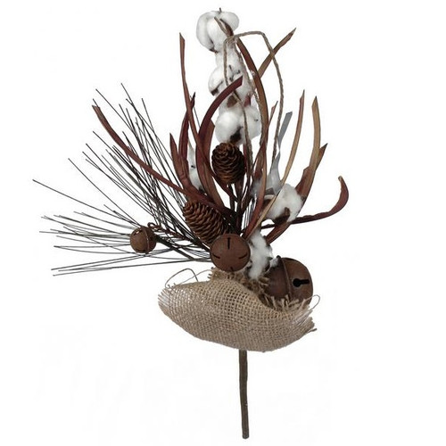 Cotton Pine Bell Spray