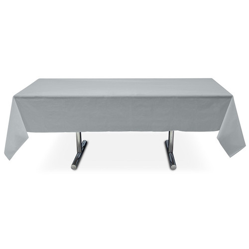 Silver Table Cover 54in x 108in Silver Table Cover 54in x 108in