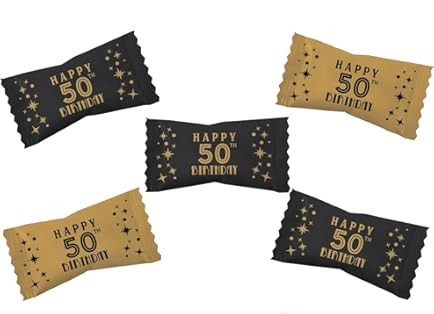50th Celebration Birthday Party Mints